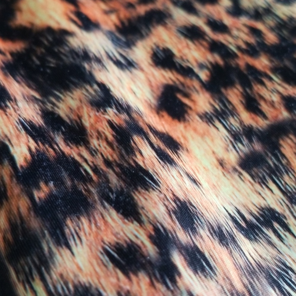 Leopard Print Infinity Scarf - Picture 4 of 4
